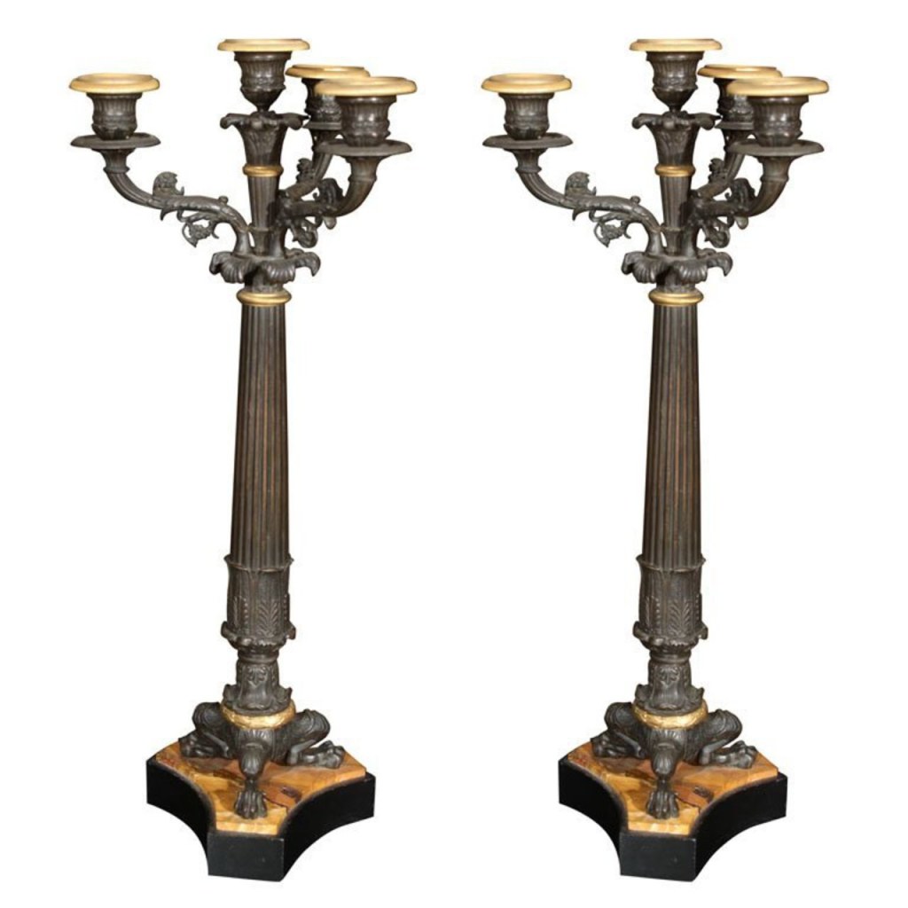 Pair of II Empire Candleabras