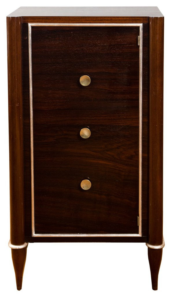 Fine French Art Deco Tall Cabinet/Small Console Table