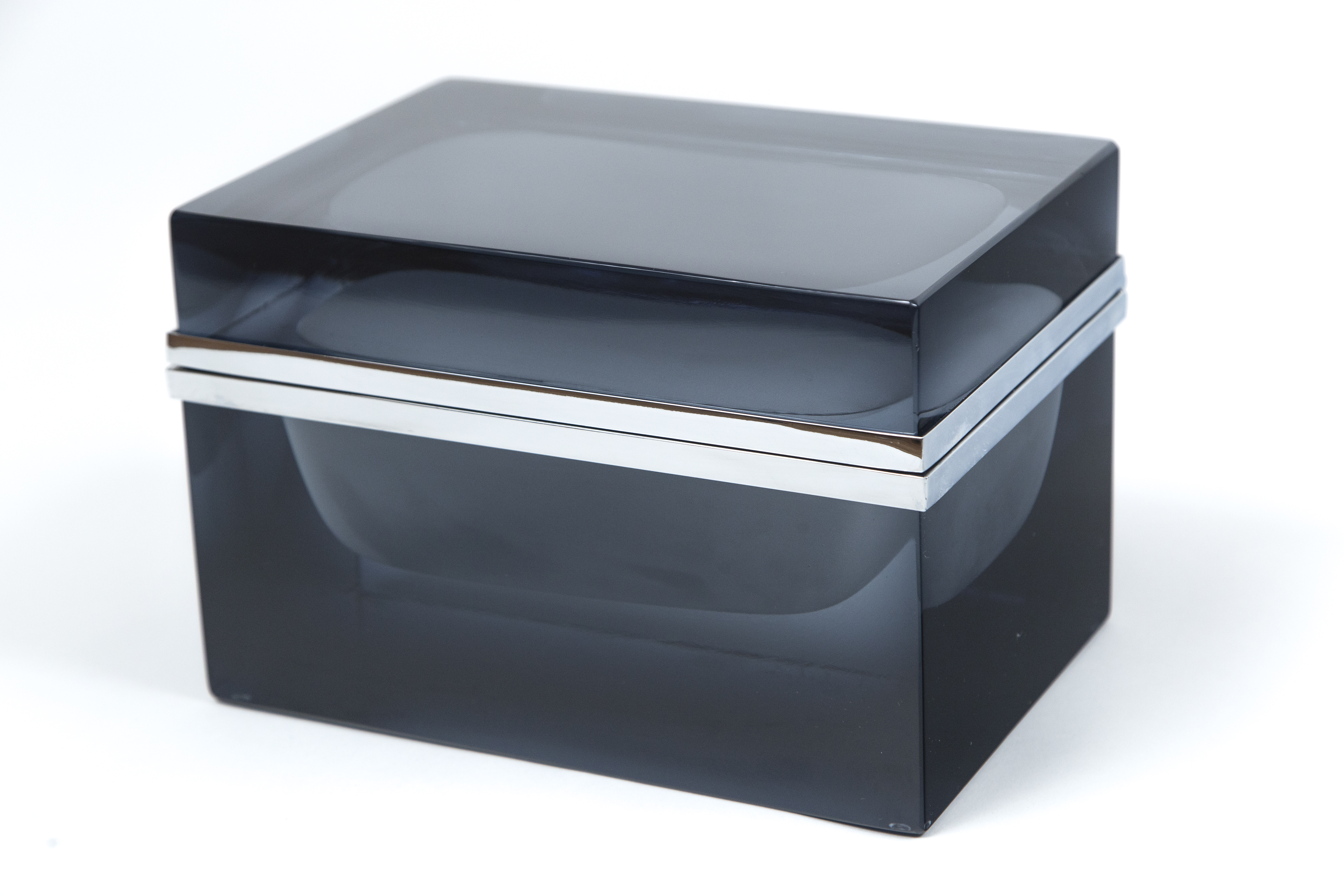 Rectangular Container, Clear with Lid, Frosted