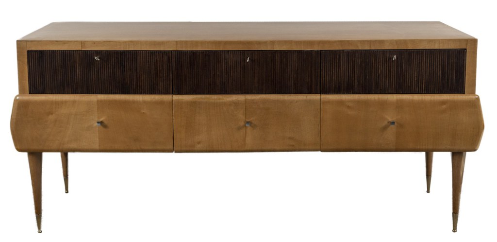 Italian Modernist Six Drawer Sideboard