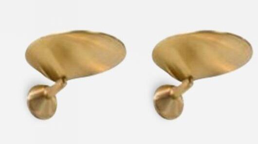 Sets Of Two Large 20th Century  Italian Wall Uplights by Vincenzo Missanelli, Labeled