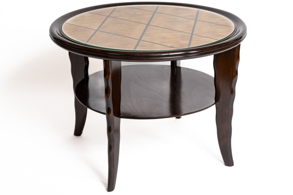 Fine Art Deco Italian Low Two-Tiered Center Table, 1940’s